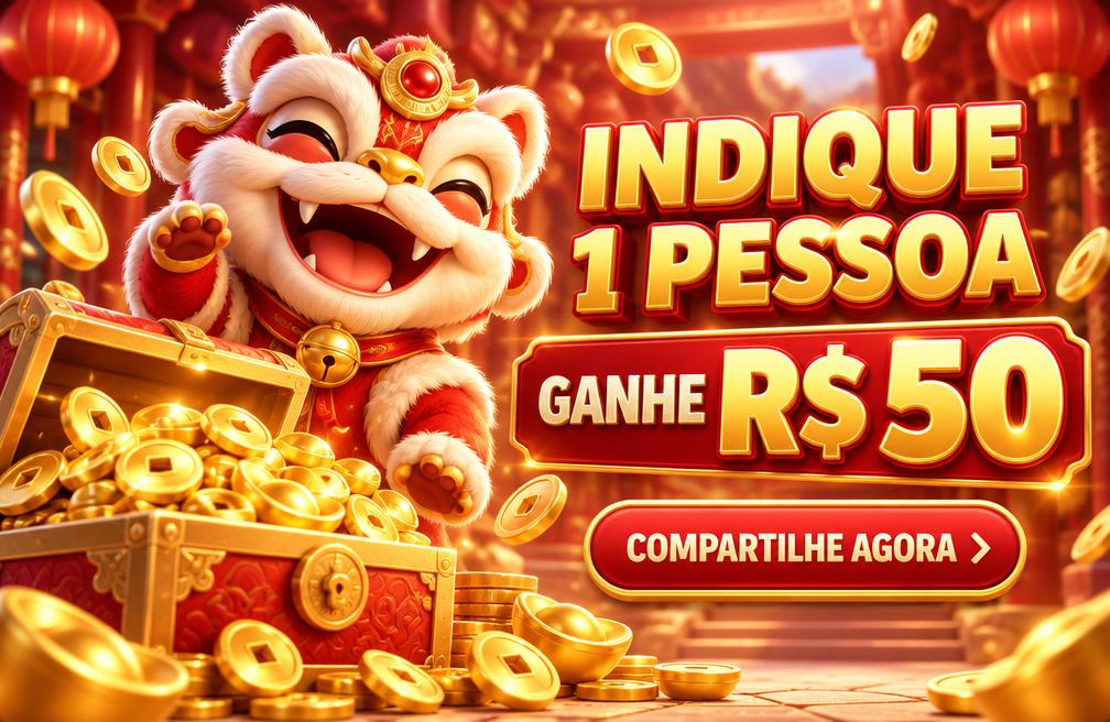 Indique uma pessoa e ganhe R$ 50